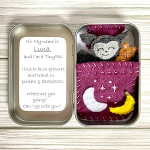 Felt Fruit Bat Playset Traveling Toy - TinyPal (Multiple Options)