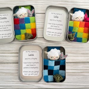 Felt Lamb Playset Traveling Toy - TinyPal (Multiple Options)
