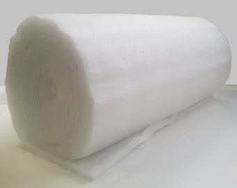 200GSM 100% Polyester Dacron Wadding, Batting, Stuffing, Filling Thermal Bonded 150cm Wide