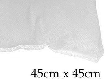 Australian Made Cushion Pillow Inserts | 45cm x 45cm | Hypoallergenic Polyester Fibre Filling