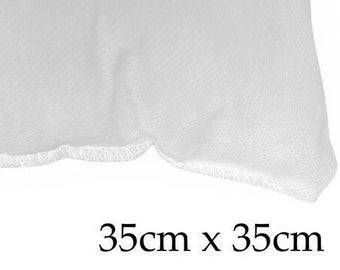 Australian Made Cushion Pillow Inserts | 35cm x 35cm | Hypoallergenic Polyester Fibre Filling