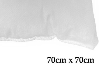 Australian Made Cushion Pillow Inserts | 70cm x 70cm | Hypoallergenic Polyester Fibre Filling