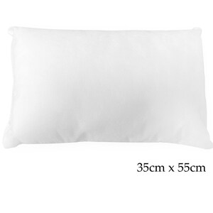 Australian Made Extra Filled - Firm Cushion Pillow Inserts | 35cm x 55cm | Hypoallergenic Polyester Fibre Filling