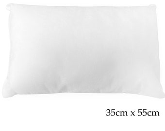 Australian Made Extra Filled - Firm Cushion Pillow Inserts | 35cm x 55cm | Hypoallergenic Polyester Fibre Filling