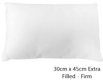 Australian Made Extra Firm Cushion Insert Hypoallergenic Polyester Fibre (30cm x 45cm)