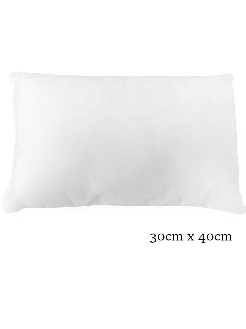 Australian Made Cushion Pillow Inserts 30cm x 40cm Hypoallergenic Polyester Fibre Filling image 1