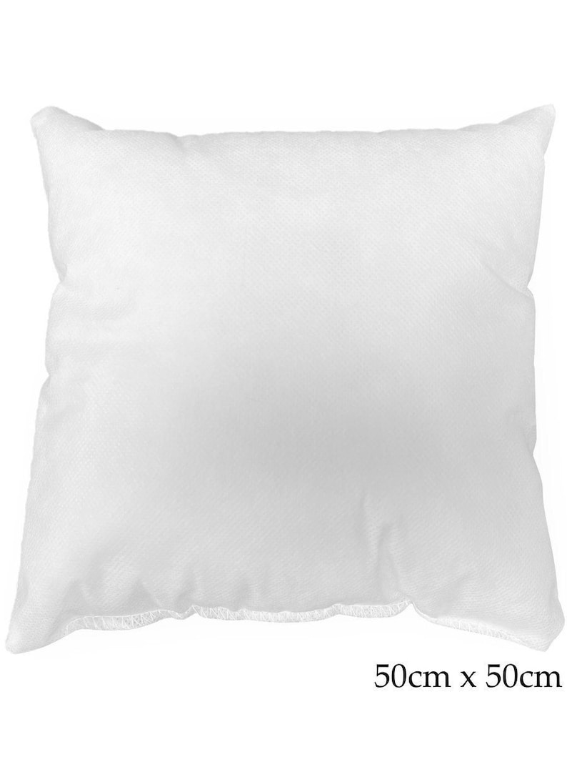 Cushion Insert 50 x 50cm Pillows and cushions - InsertsAndWadding

Austrslian Made Polyester Filled Cushion inserts

The cushion inserts are filled with resilient hypoallergenic polyester fibre, And a white non-woven casing with overlocked seams.