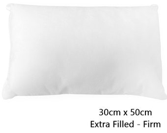 Australian Made Extra Firm Cushion Insert Hypoallergenic Polyester Fibre (30cm x 50cm)