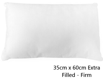 Australian Made Extra Firm Cushion Insert Hypoallergenic Polyester Fibre (35cm x 60cm)