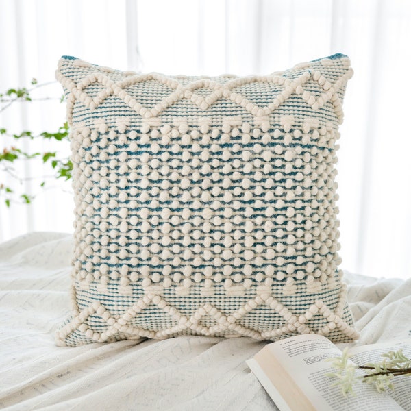 Teal Throw Pillow Etsy