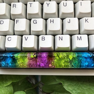 Colorful Spacebar Keycap Artisan, Custom Keycap Resin for Mechanical keyboard, gaming decor, gaming keycap, unique gift ideas.
