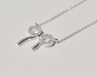 【ENGBROX】pixie ribbon cubic necklace〜LE SSERAFIM 着用 Designer fashion, Seoul-fully created | W Concept