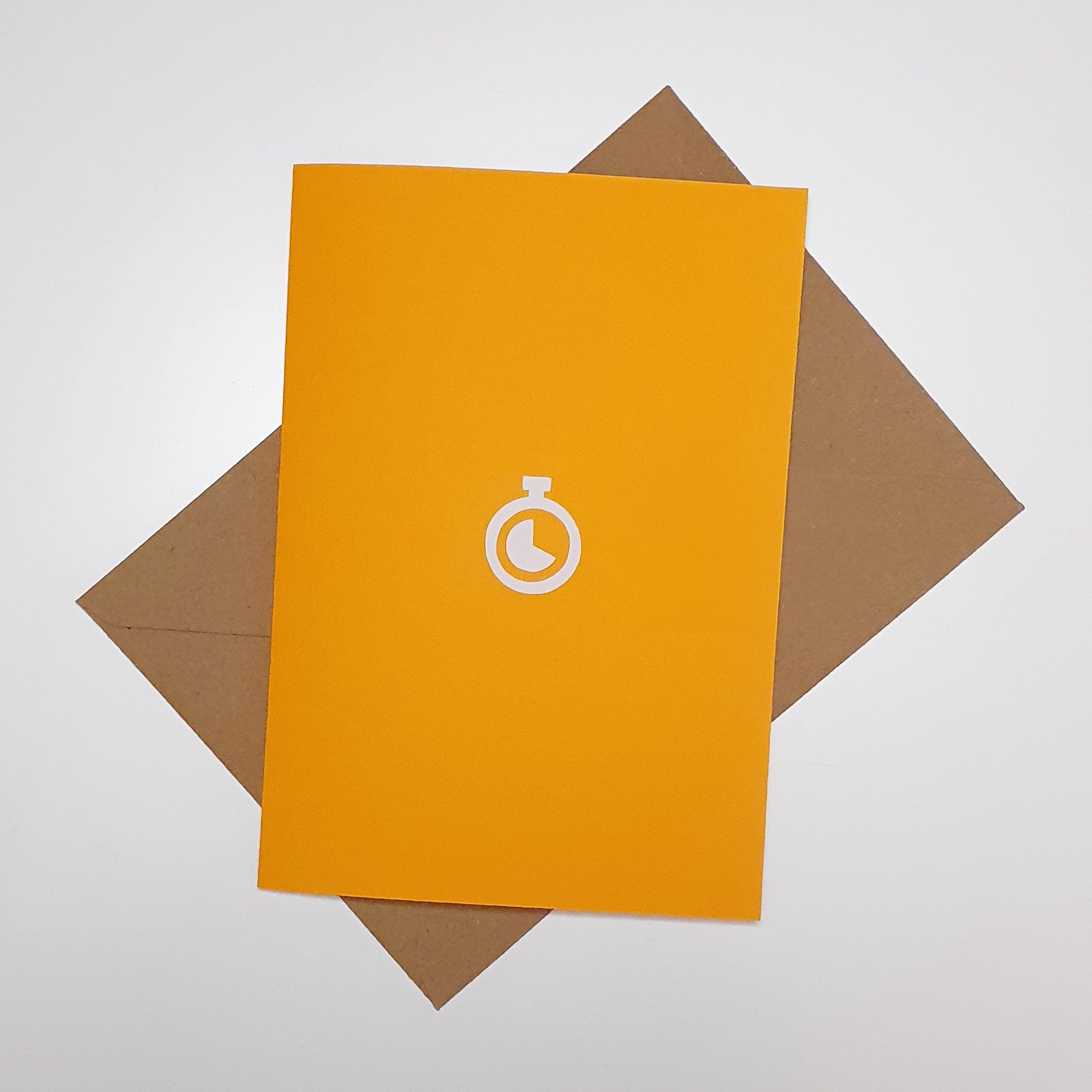 It's About Time Pop-up Card - PACK OF 10 - Animated Stopwatch - Escape ...
