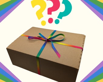 Gay Pride Mystery Gift Box. LGBT gift box. Pride Mystery Box. Coming Out Gift