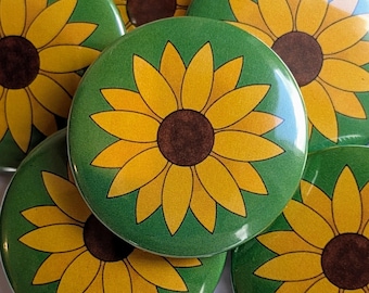 Sunflower Hidden Disability Awareness Badges, Bulk Pack (30+)