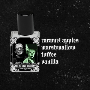MONSTER MASH // Caramel Apple, Brown Sugar, Toffee, Vanilla, Pumpkin, Marshmallow, Vetiver, Amber, Cashmere, Dark Woods // Gothic Perfume