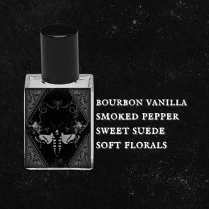 MEMENTO MORI // Bourbon Vanilla, Smoked Black & Pink Pepper, Praline, Jasmine, Elemi, Olibanum, Suede, Soft Musk, Saffron, Cedar // Perfume