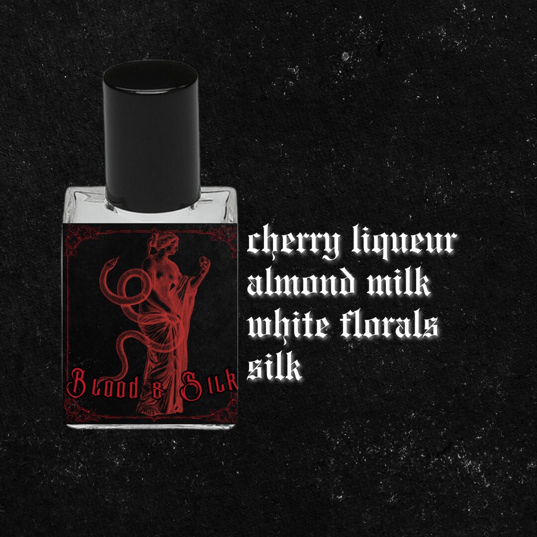 BLOOD & SILK // Almond Milk, Vanilla, Ambrette, Black Cherry