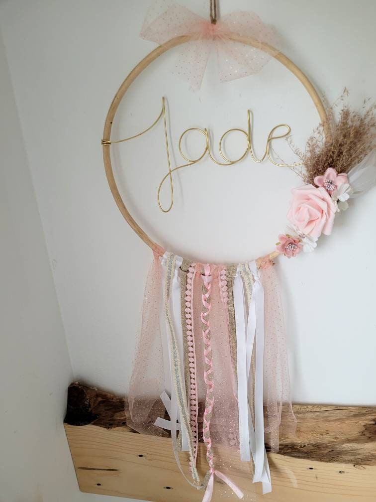 Couronne Prénom Fleurie