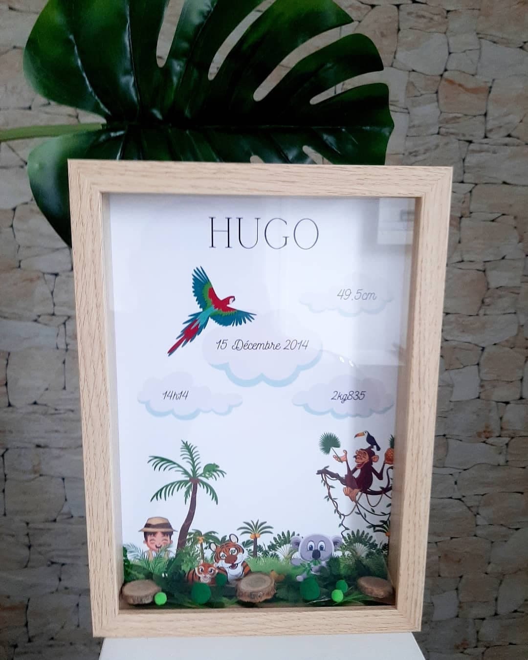 Cadre de Naissance Personnalisé