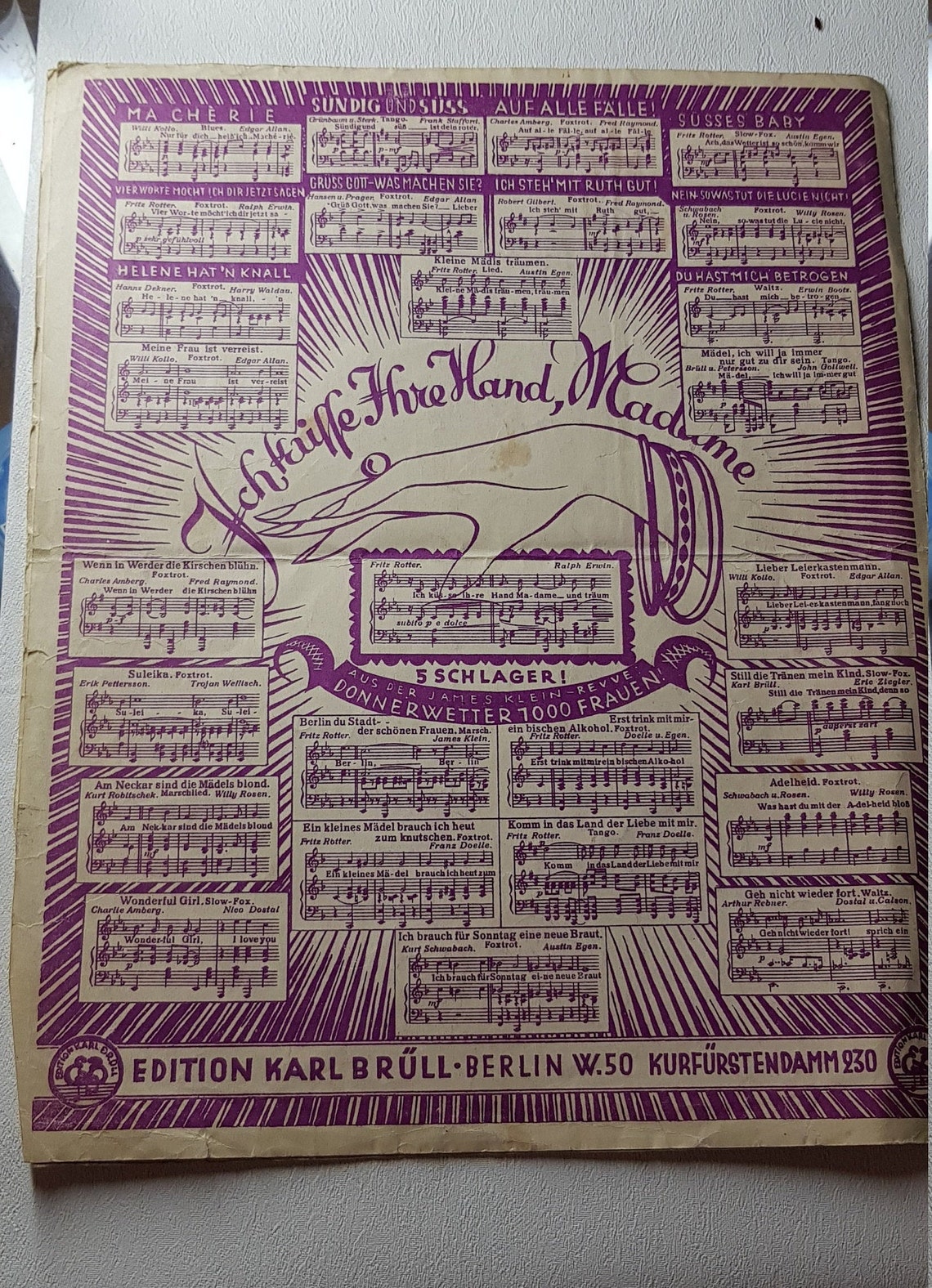 6 old music books from the estate of an artist music sheet Etsy