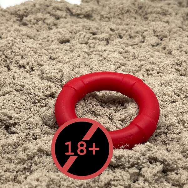 Life Preserver Cock Ring 100% Body Safe Platinum Cure Silicone Mature