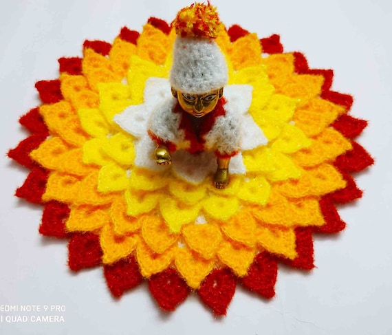 Laddu gopal flower dress online