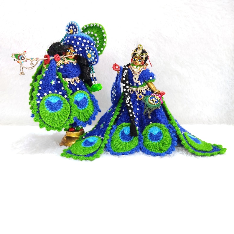 Radha Krishna Dress, Radha Krishna Woolen Poshak, Krishna Dress, Dhoti