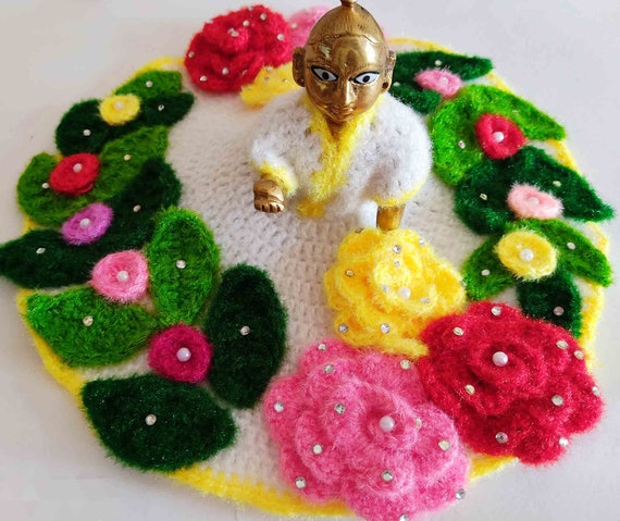 【コンビニ受取対応商品】 Size for Poshak Gopal Laddu 0/1/2/3/4/5/6/7, Dress Ji Kanha ドール用アクセサリ