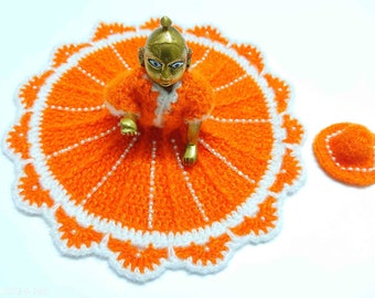 Peacock Feather Dress for Laddu Gopal, Laddu Gopal Dress for Peacock Feather Dress for Laddu Gopal, Laddu Gopal Dress for
