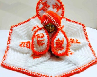 Ladoo Gopal Woolen Poshak | Kanha Winter Dress | Krishna