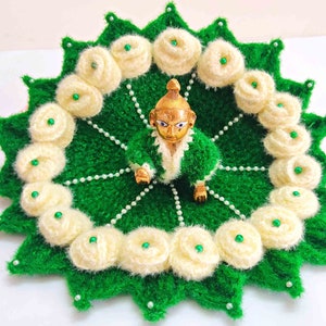 Premium Ladoo gopal poshak | Handmade woollen poshak | Ladoo gopal woollen poshak | All sizes
