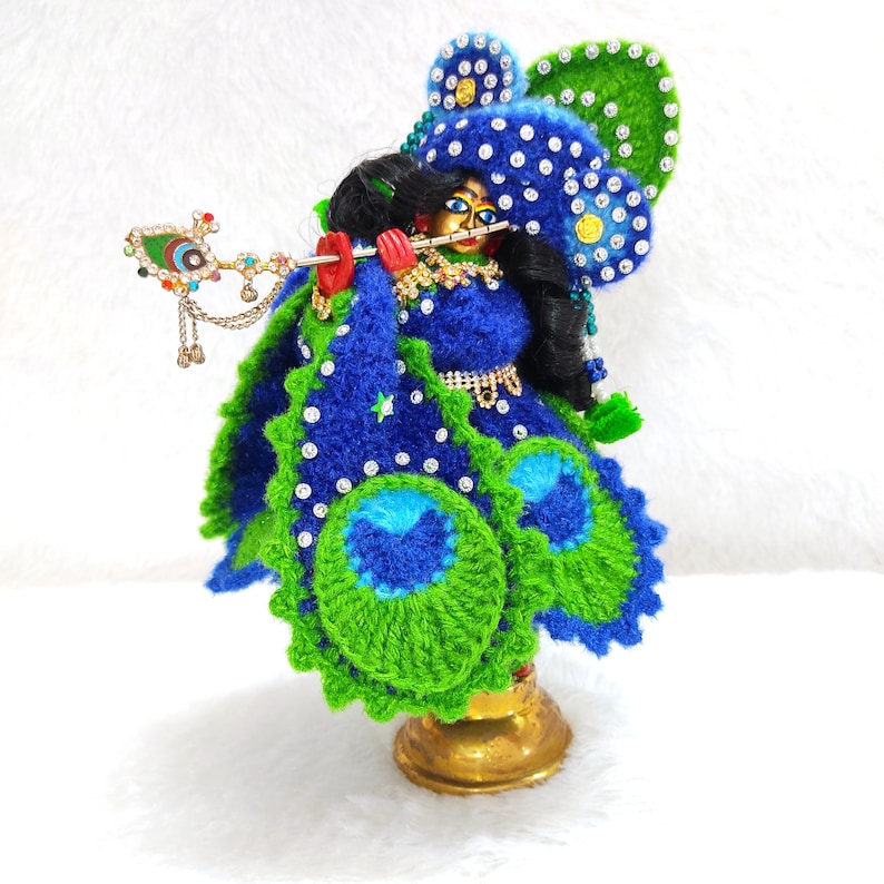 Radha Krishna Dress, Radha Krishna Woolen Poshak, Krishna Dress, Dhoti