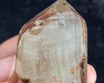 Garden Quartz Tower: Lodolite Phantom Healing Crystal