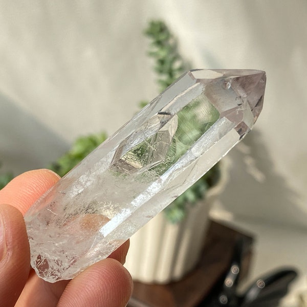 Natural Sirius Quartz Wand Point , Metaphysical Crystals , Crystal Specimen , Crystal Gift , Home Decor , Special Gift , Home Decor