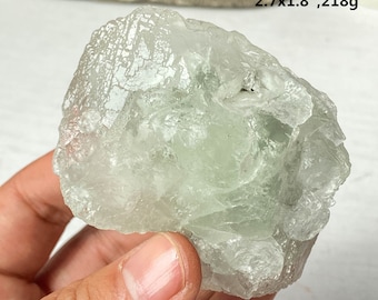 Green Cubic Fluorite Raw , Fluorite Specimen , Cubic Fluorite Specimen , Crystals Rocks Mineral Specimen , Special Gifts , Birthday Gift