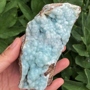 546 Grams Raw Hemimorphite, Raw Crystal , Natural Blue Green Mineral Specimen , Healing Stone , Collector&#39;s Gem , Untreated & Unpolished