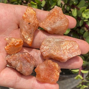 Flashy Raw Sunstone Crystal Stone , Rough Gemstone, Glowing Chunky Sunstone For Healing , Birthday Gift , Raw Natural Crystal for Energy
