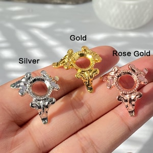 Silver Gold Sphere Stands , Mini Metal Sphere Stands for Mini Spheres , Crystal Ball Holder , Sphere Holders