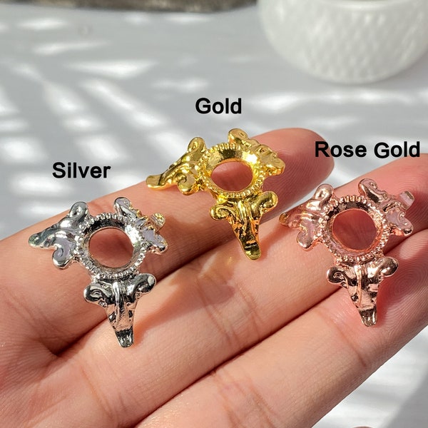 Silver Gold Sphere Stands , Mini Metal Sphere Stands for Mini Spheres , Crystal Ball Holder , Sphere Holders