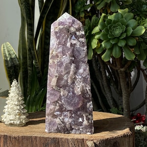 Huge Raw Amethyst Crystal Cluster Tower , Bulk Crystals , Amethyst Quartz Raw Crystals , Amethyst Cluster Point , Crystal Gift , Home Decor