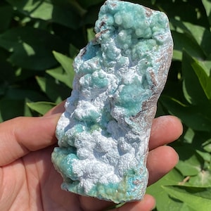 267 Grams Huge Natural Sparkling Hemimorphite Crystal Mineral Specimen , Healing Stone , Raw Quartz ,  Crystal Gift , Birthday Gift