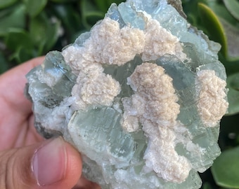 Natural Green Cubic Fluorite Raw , Fluorite Specimen Chunk , Cubic Fluorite Specimen , Crystals Rocks Mineral Specimen , Special Gifts