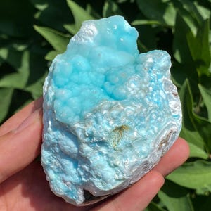 Natural 237 Grams Cute Natural Sparkling Hemimorphite Crystal Mineral Specimen , Healing Stone , Raw Quartz , Crystal Gift , Raw Quartz