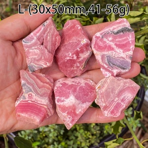 Natural Raw Rhodochrosite Slab , Genuine Rhodochrosite Crystal , Gemmy Rhodochrosite , Bulk Raw Gemstone , Chakra Healing Crystal Gift