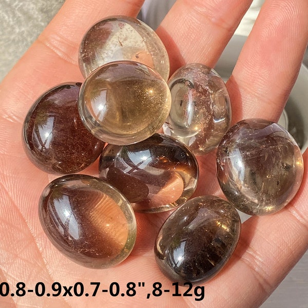 Smoky Quartz Crystal Tumble Chips , Healing Smoky Quartz Tumble , Grade Healing Crystals Tumbled Stones , Special Gifts , Birthday Gift