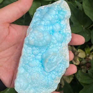 Raw Hemimorphite Crystal, Natural Blue Green Mineral Specimen , Healing Stone , Rough Gemstone For Decor, Nature&#39;s Gift , Anniversary Gift