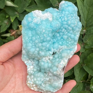 495 Grams Raw Hemimorphite, Raw Crystal , Natural Blue-Green Mineral Specimen , Healing Stone , Collector&#39;s Gem , Untreated & Unpolished