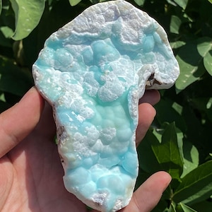 394 gHuge Natural Blue Hemimorphite Crystal  Mineral Specimen , Healing Stone , Raw Quartz , Hemimorphite Crystal , Raw Quartz