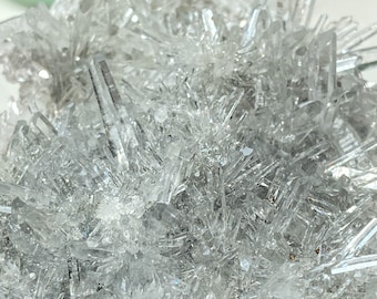 Natural Quartz Cluster , Energy Natural Spiritual , Healing Quartz , Clear Quartz Flower Cluster , Clear Needle Quartz , Crystal Gift